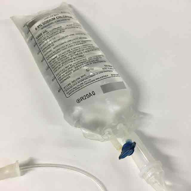 SALINE BAG w Tube / SAL0051 - SALINE BAG Only